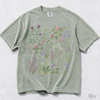 Wildflower Garden Comfort Colors Shirt - Bay / S - T-Shirt