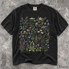 Wildflower Garden Comfort Colors Shirt - Black / S - T-Shirt