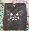 Wings of Mortality Butterfly T-Shirt - Pepper / S - T-Shirt