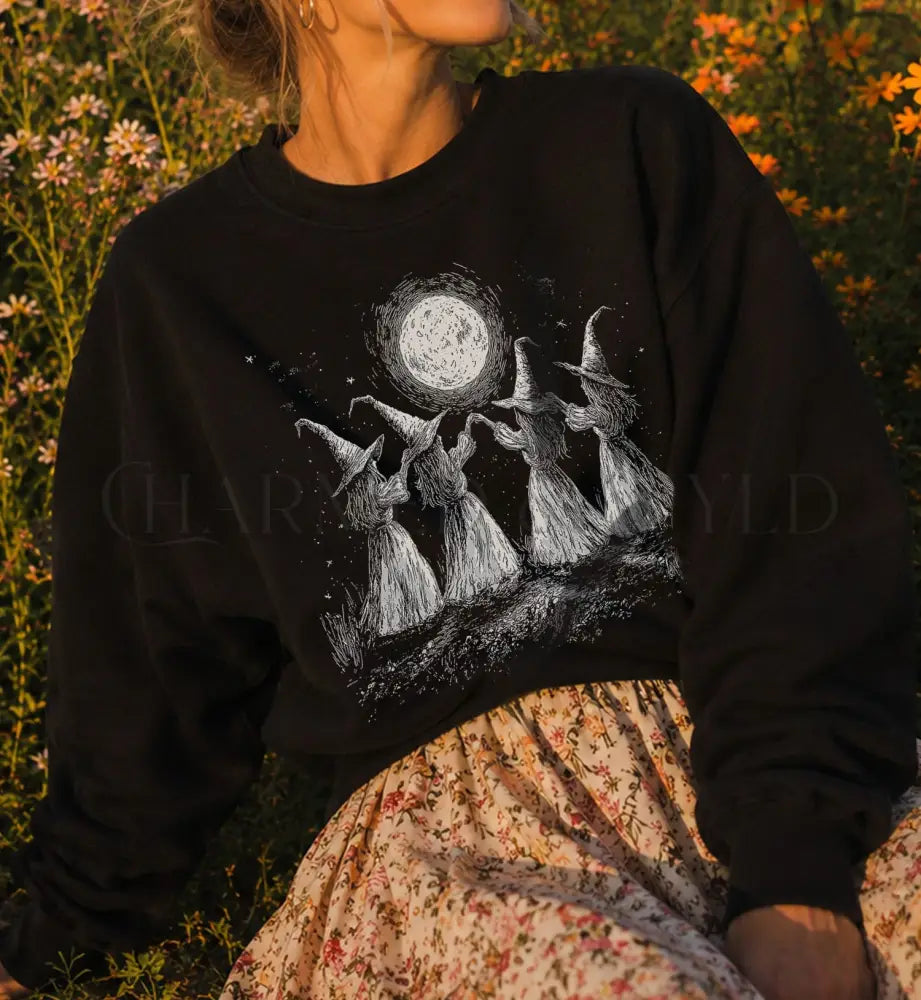 Witches Moon Dance Sweatshirt - Charmed and Wyld