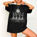 Witches Moon Dance T-shirt - Black / S - T-Shirt