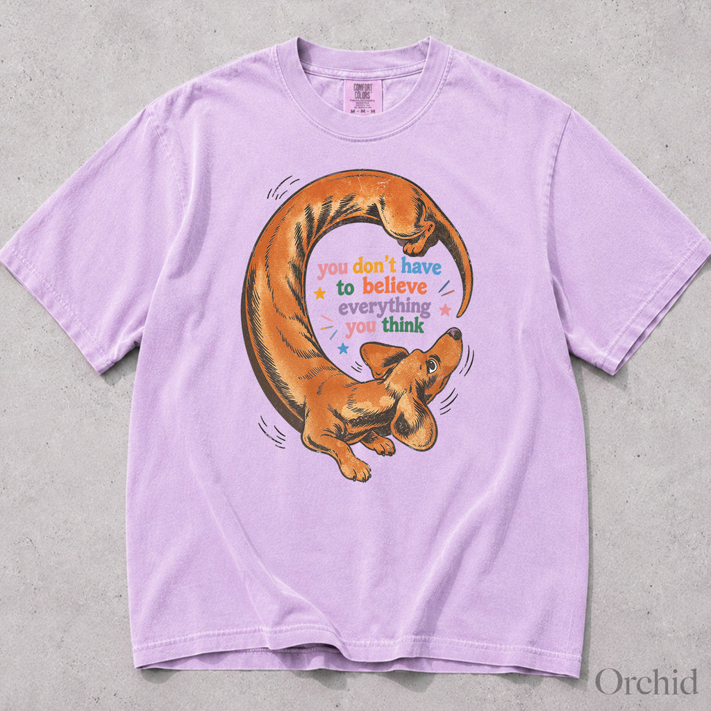 You Dont Have to Believe Everything You Think Comfort Colors T-Shirt