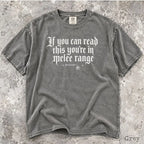 You’re in Melee Range Comfort Colors Shirt - Grey / S - T-Shirt