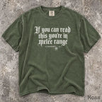 You’re in Melee Range Comfort Colors Shirt - Moss / S - T-Shirt